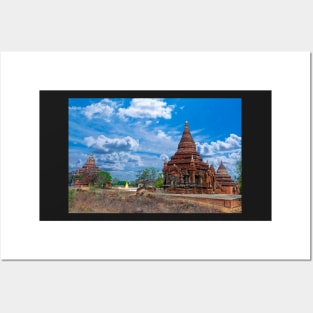 Bagan Pagodas3, Burma. Posters and Art